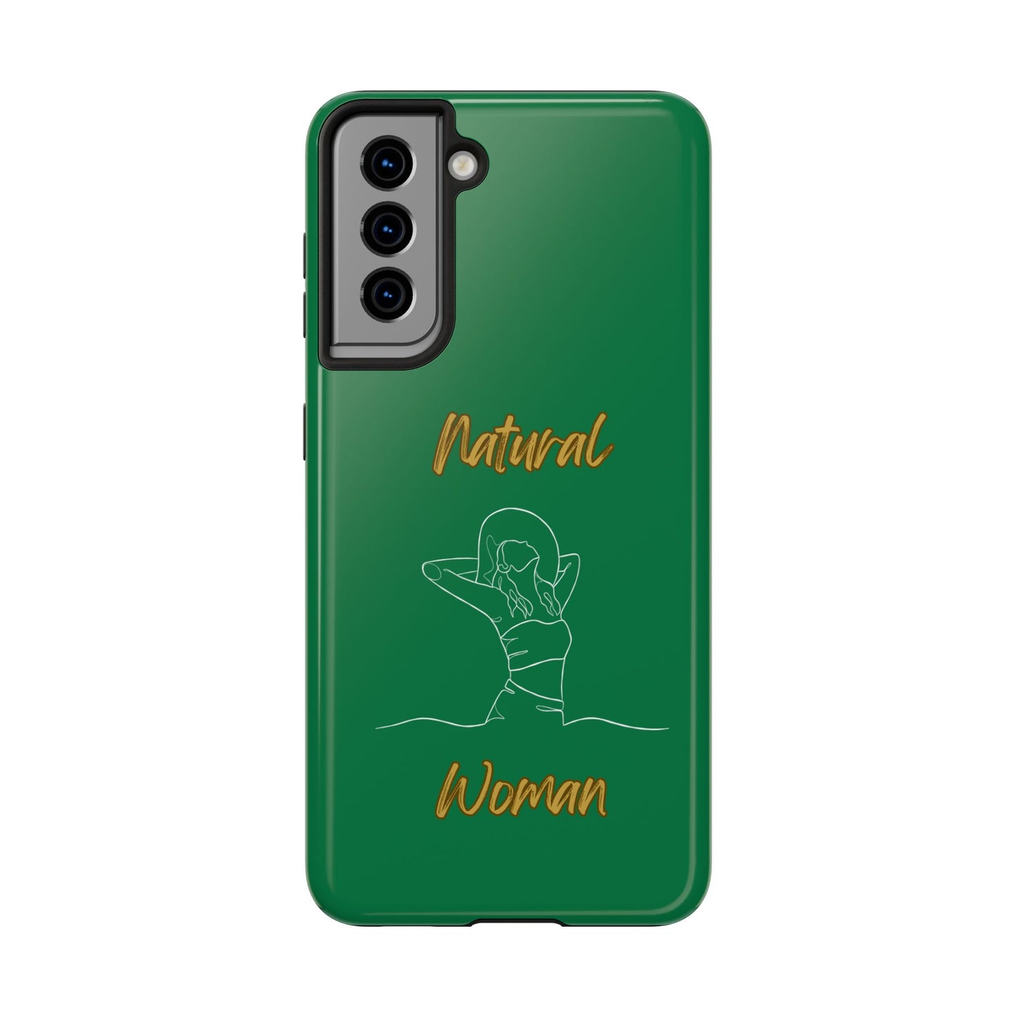 Natural Woman Sun Fun (WL)Tough Phone Cases DARK GREEN