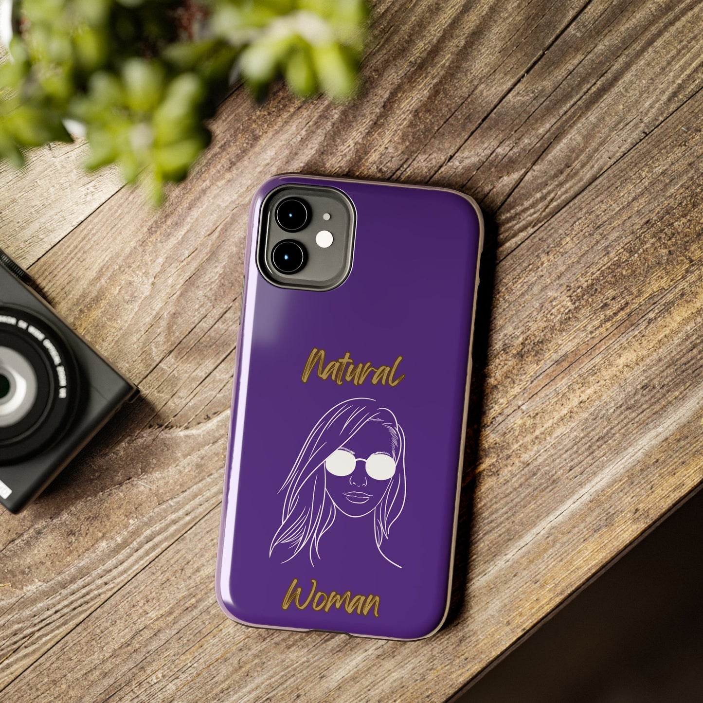 Natural Woman Shades (WL)Tough Phone Cases PURPLE