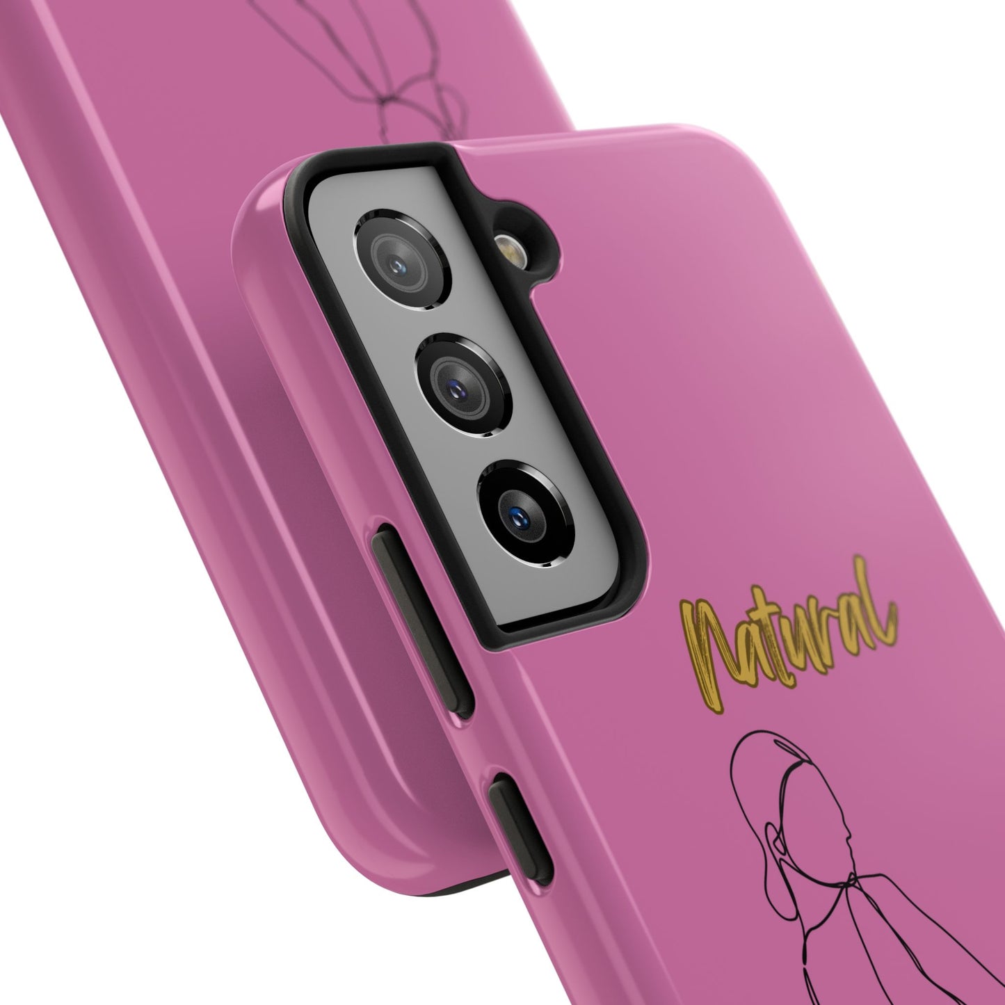 Natural Woman Hands Free (BL)Tough Phone Cases LIGHT PINK