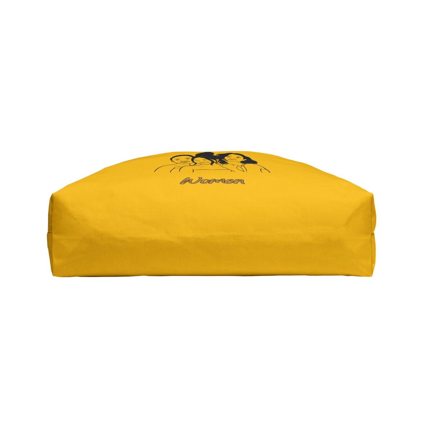Natural Women Laughing Friends (BL) Weekender Tote Bag YELLOW