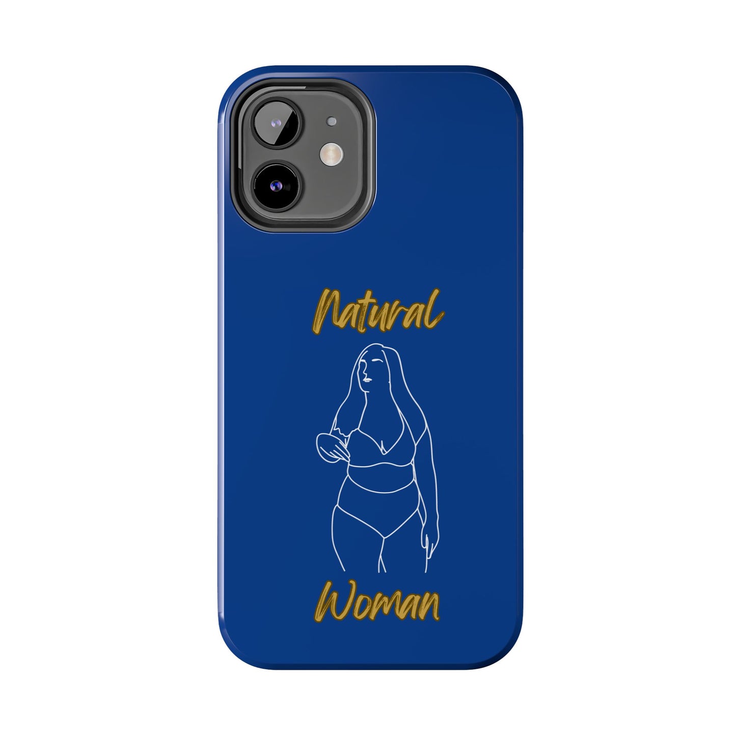Natural Woman Full Beauty (WL)Tough Phone Cases DARK BLUE