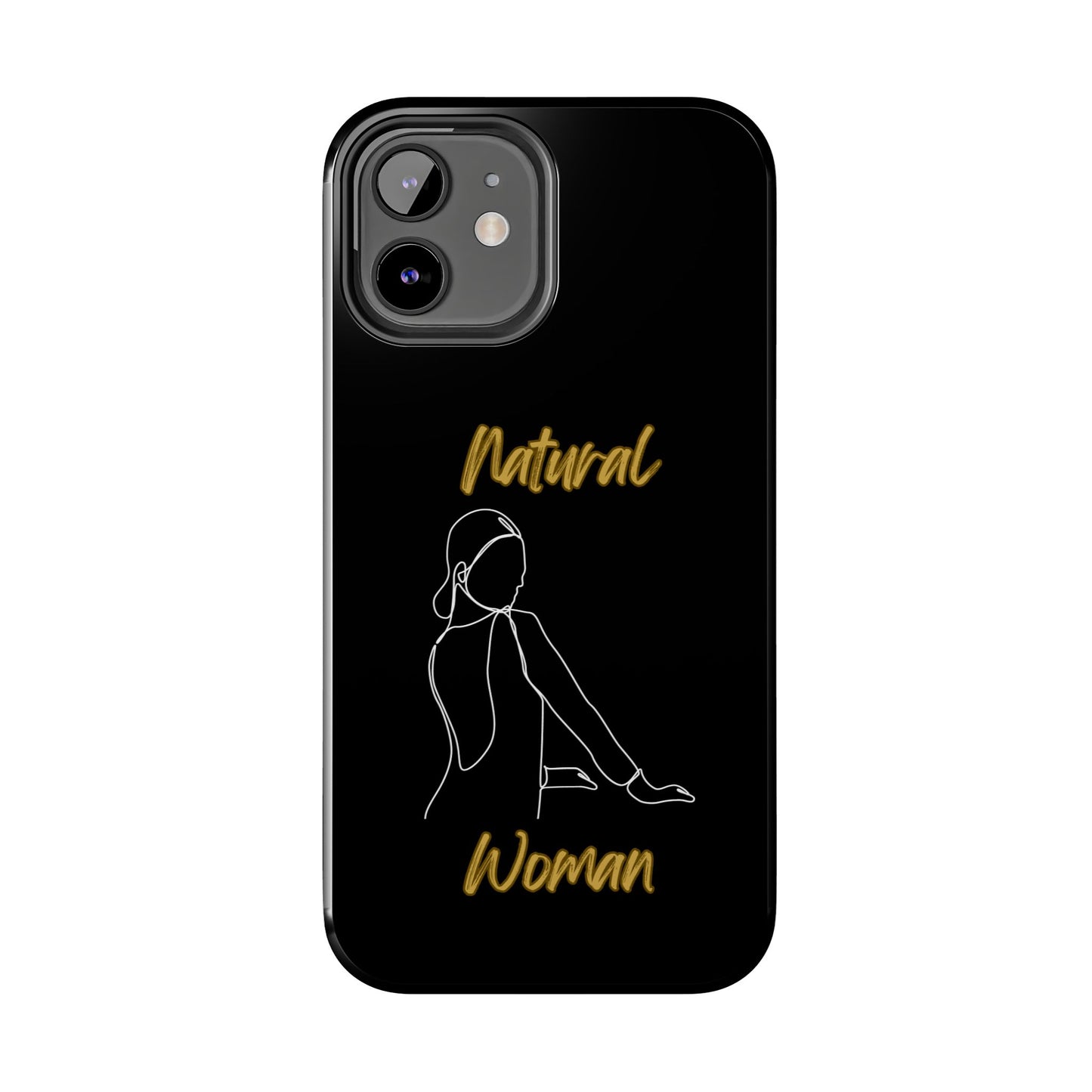 Natural Woman Hands Free (WL)Tough Phone Cases BLACK
