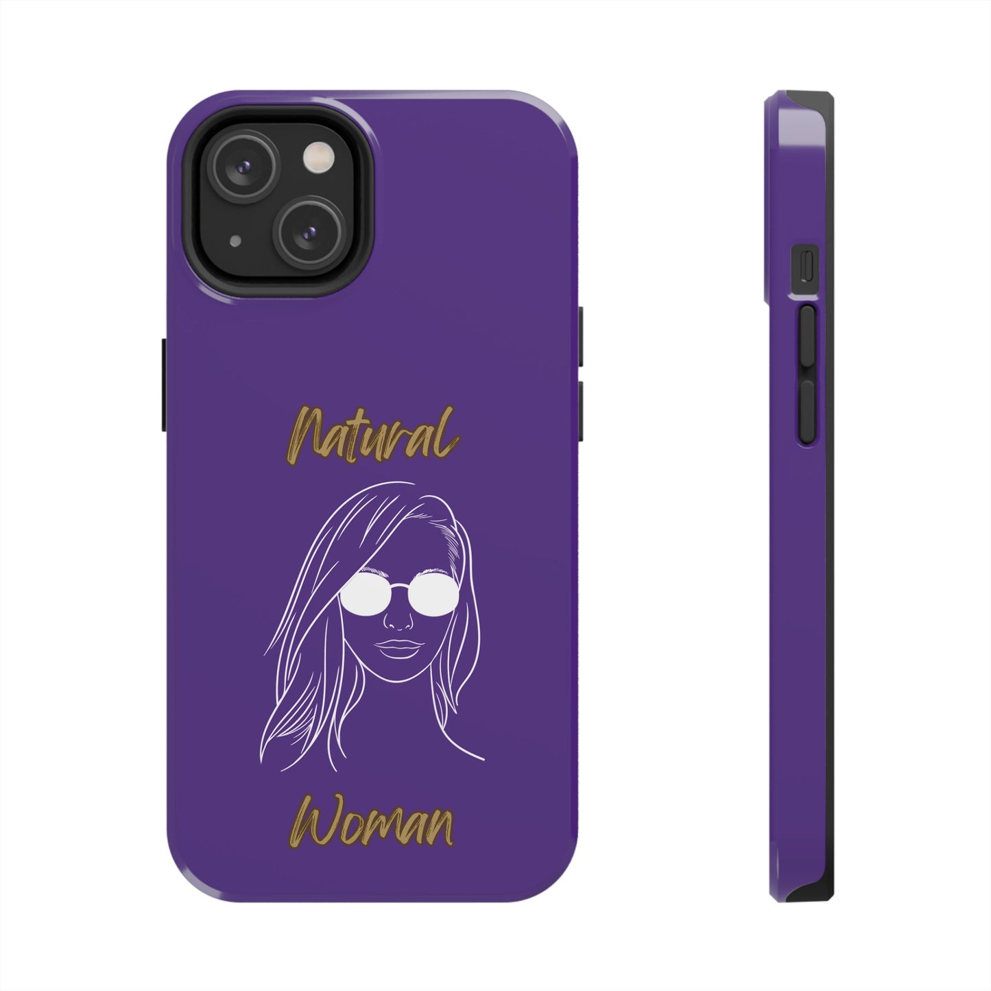 Natural Woman Shades (WL)Tough Phone Cases PURPLE