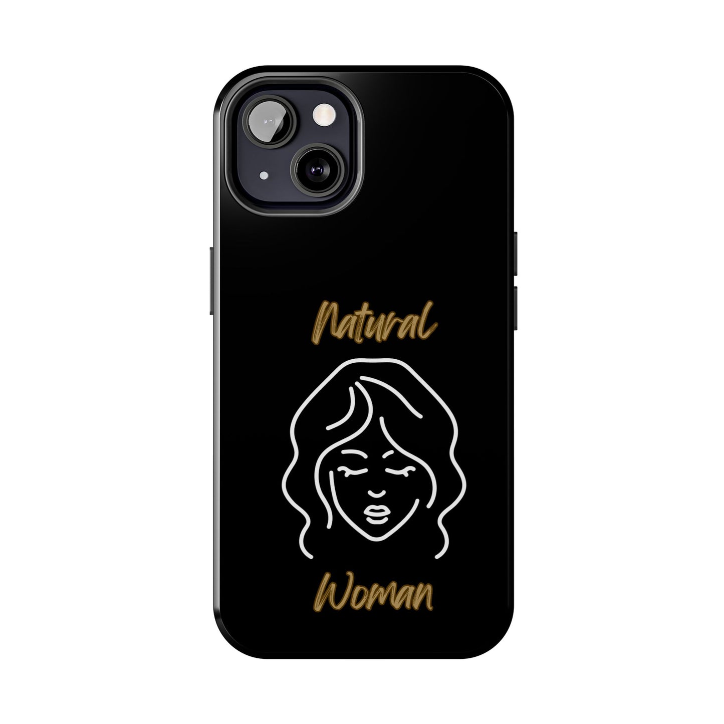 Natural Woman Modest (WL)Tough Phone Cases BLACK