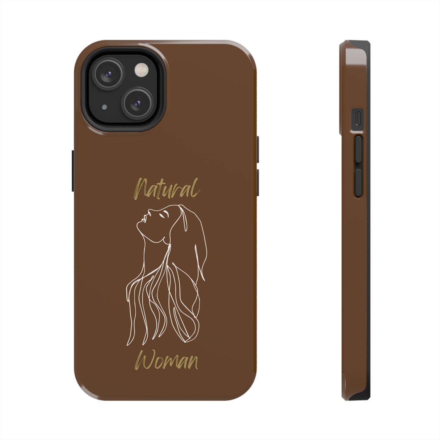 Natural Woman Appreciation (WL)Tough Phone Cases BROWN