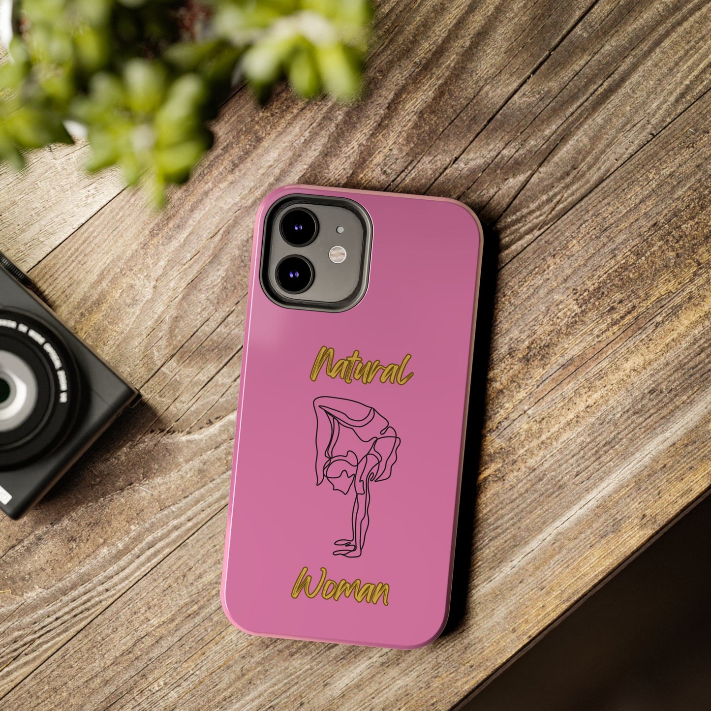 Natural Woman Flexible (BL)Tough Phone Cases LIGHT PINK