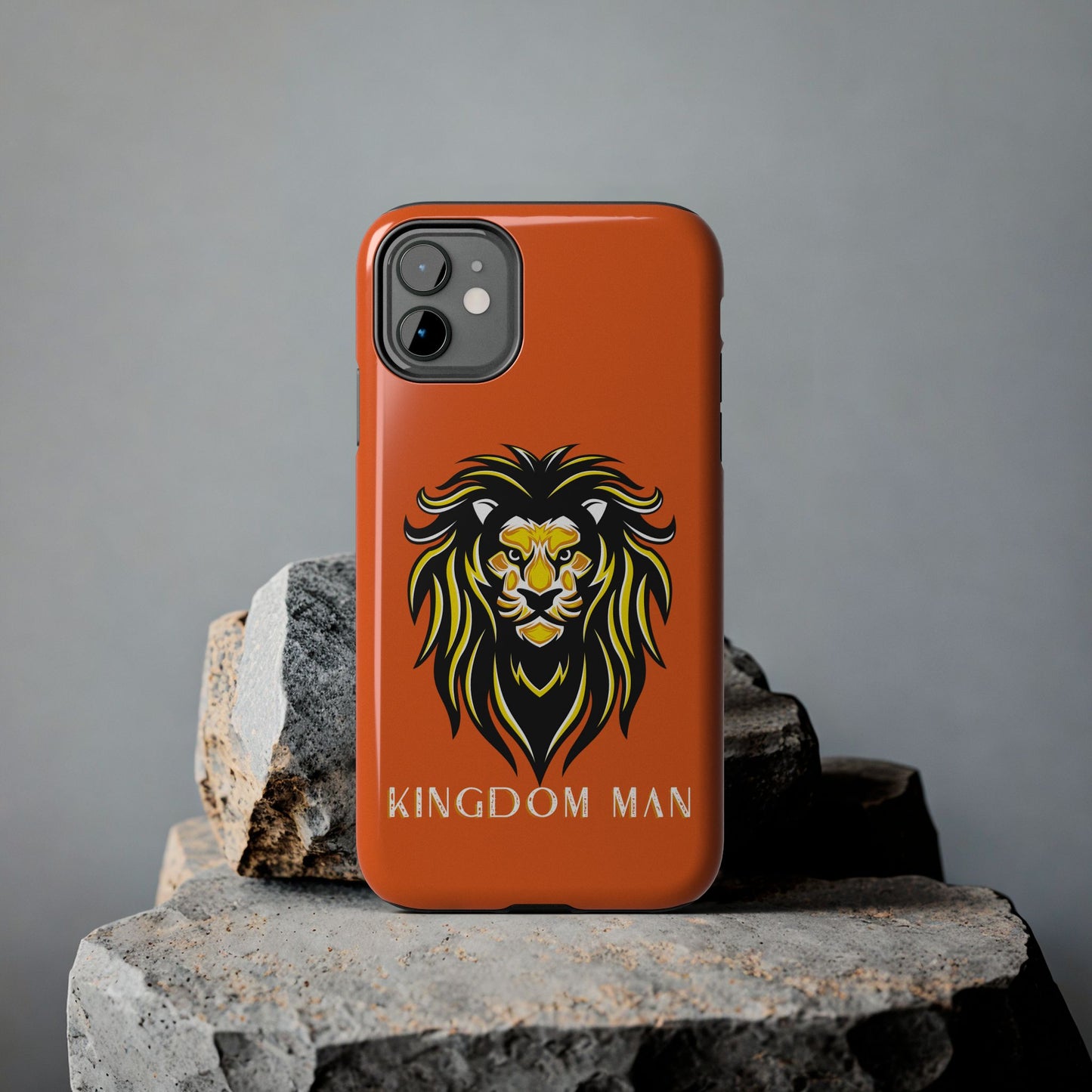 Kingdom Man (White-Gold Label) Tough Phone Case ORANGE