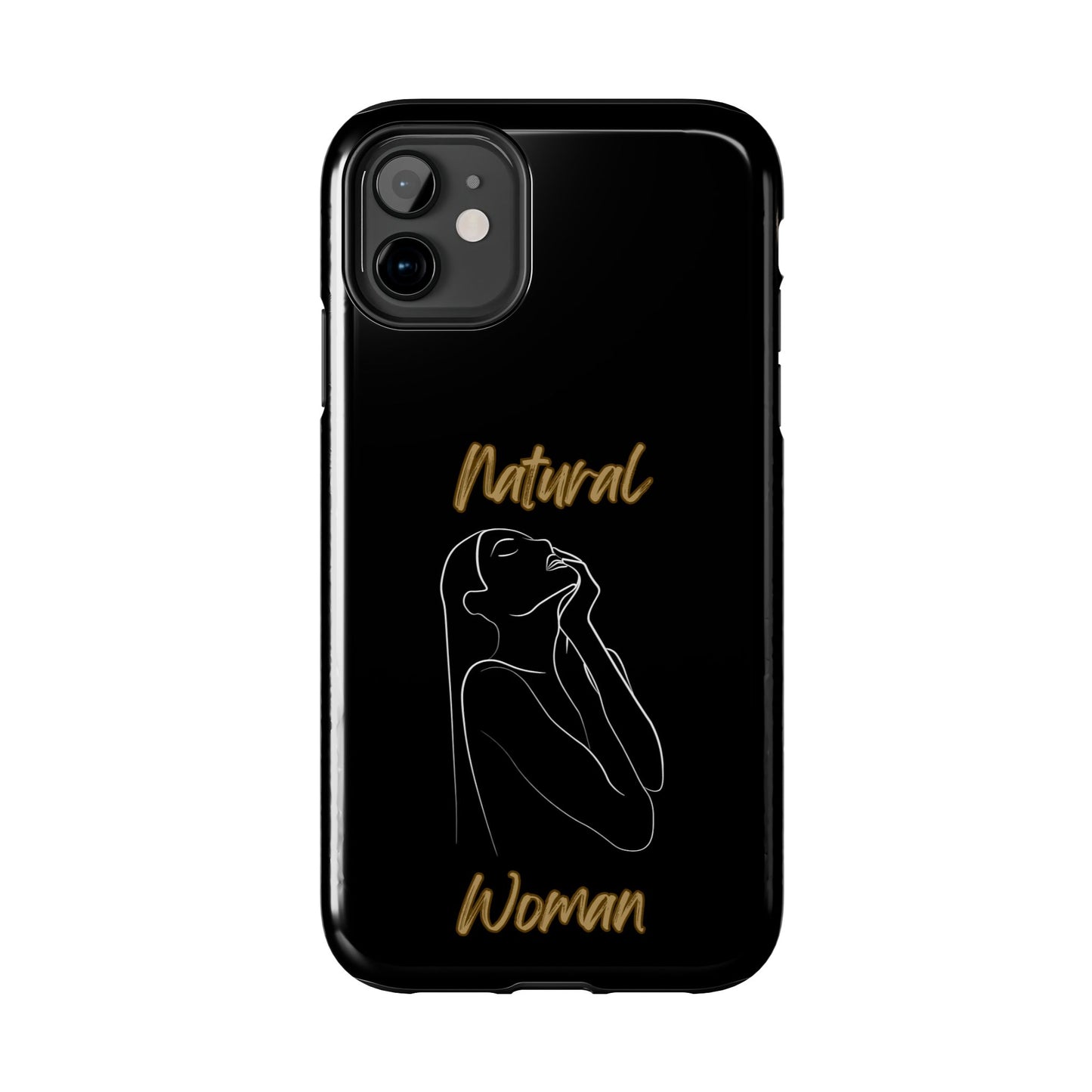 Natural Woman Thank You (WL) Tough Phone Cases BLACK