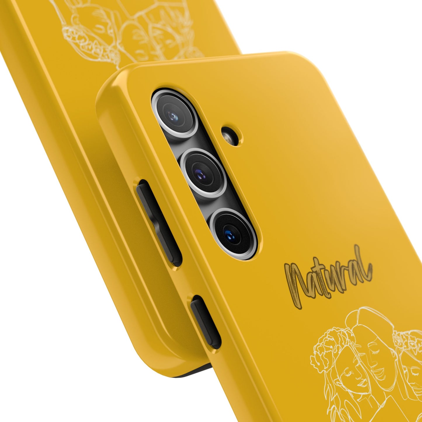 Natural Woman Me & My Girls (WL)Tough Phone Cases YELLOW