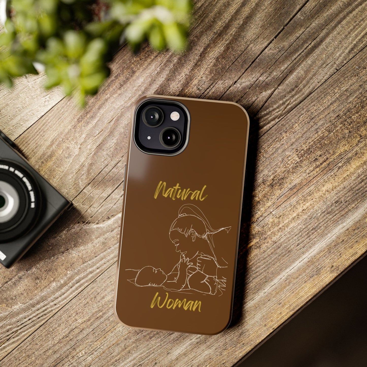 Natural Woman New Life (WL)Tough Phone Cases BROWN
