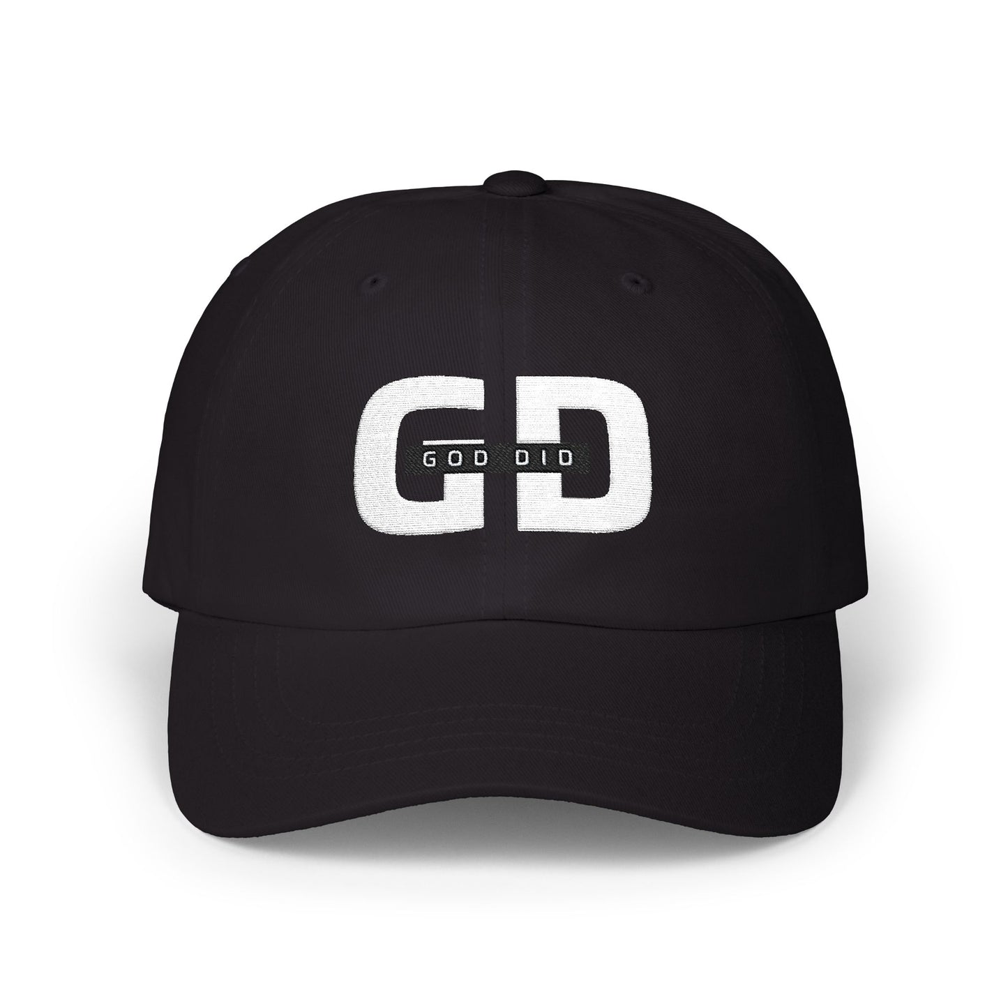 "GOD DID" (WL) Custom Embroidered Casual Cap