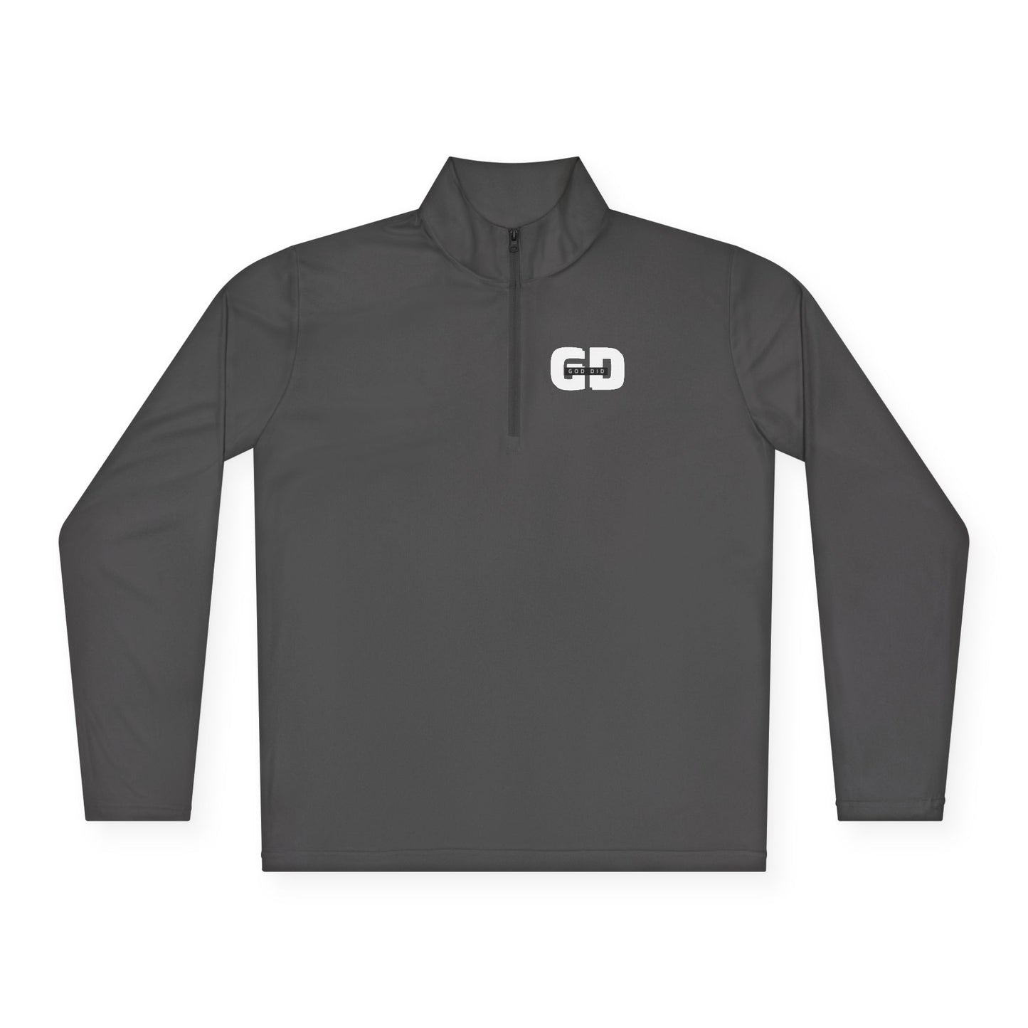 "GOD DID" Zip Pullover (WL)
