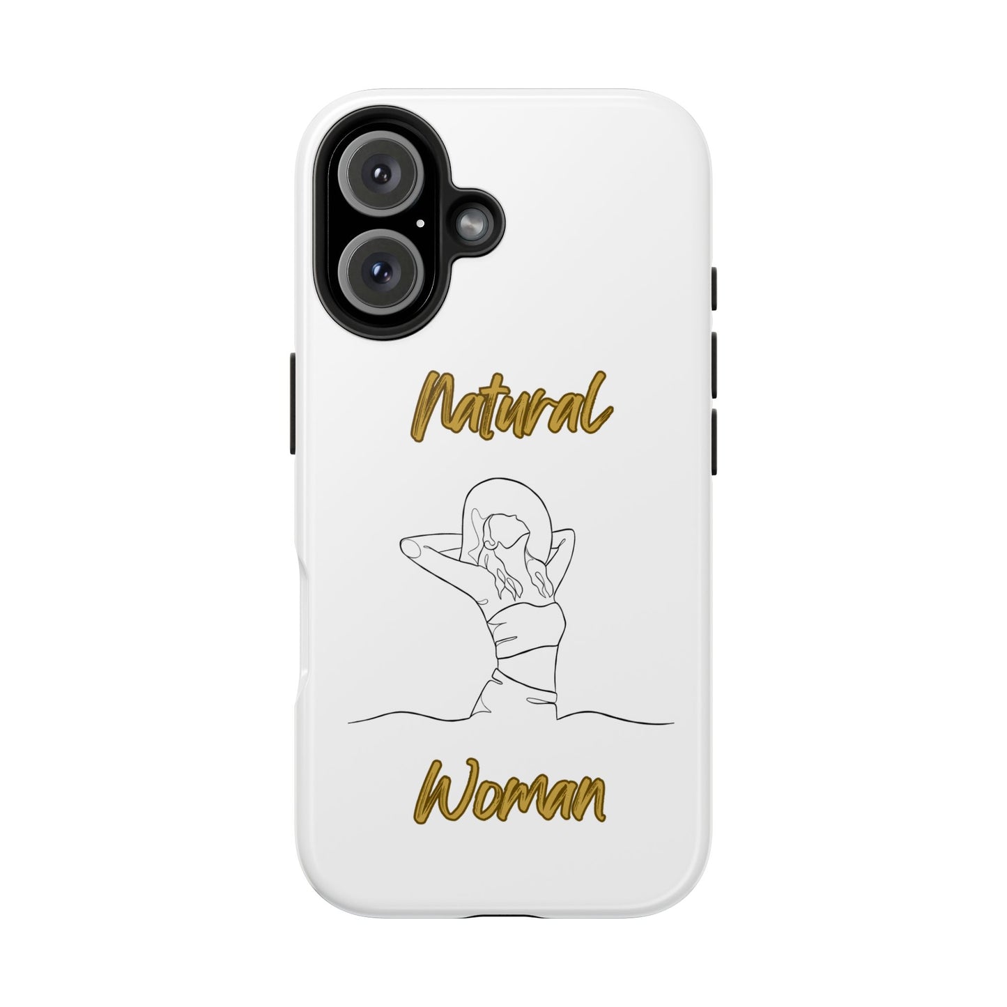 Natural Woman Sun Fun (BL)Tough Phone Cases WHITE