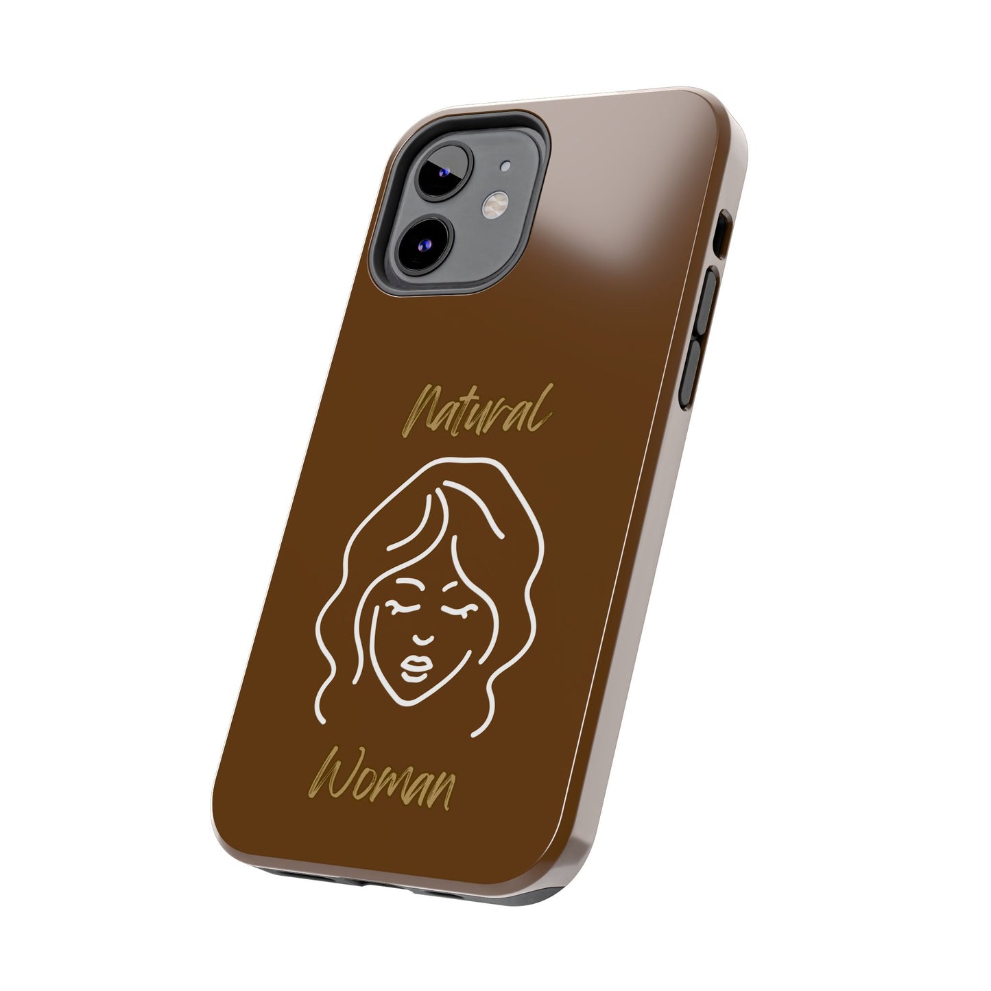 Natural Woman Modest (WL)Tough Phone Cases BROWN