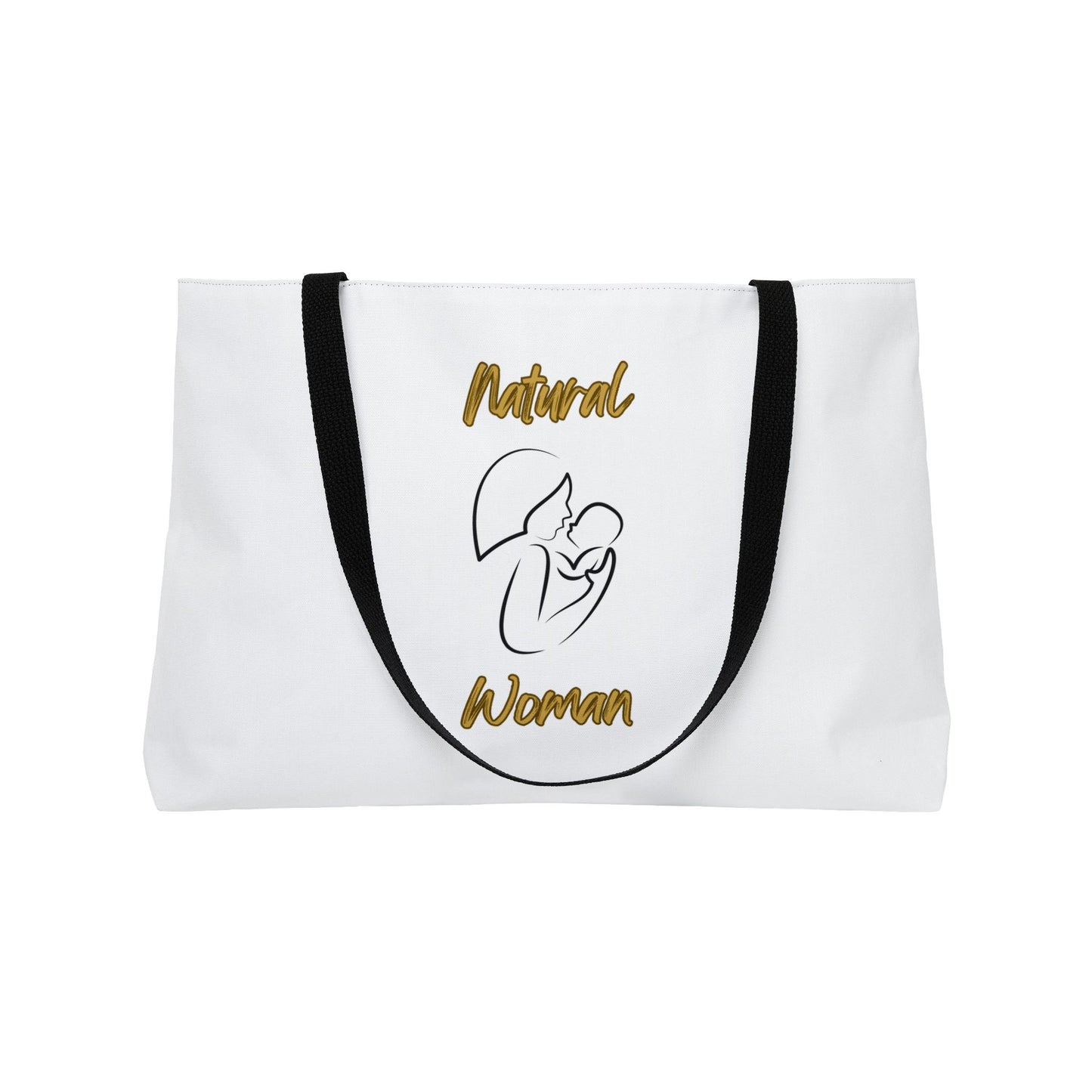 Natural Woman Long Awaited (BL) Weekender Tote Bag WHITE