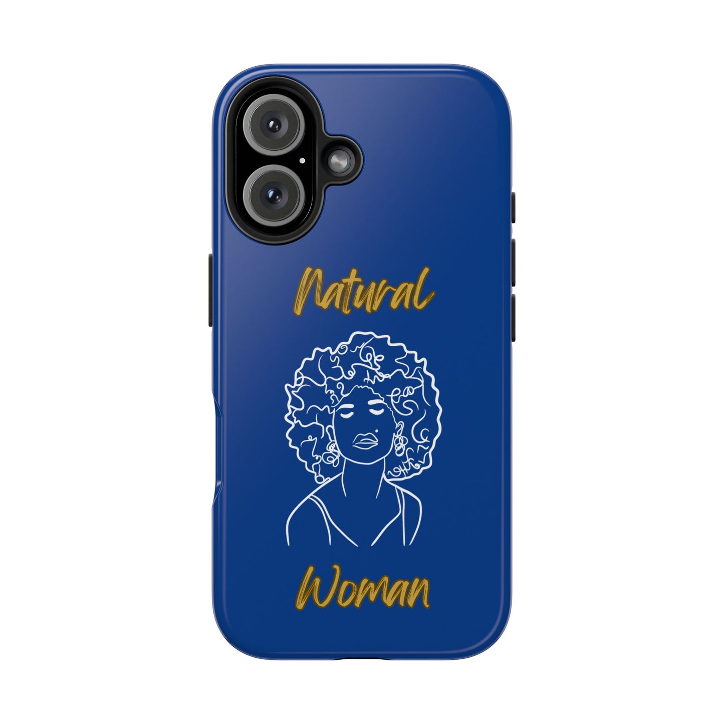 Natural Woman All About Me (WL)Tough Phone Cases DARK BLUE