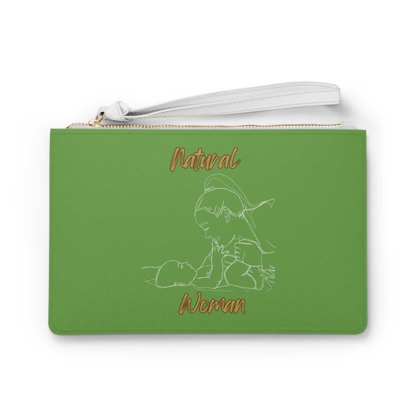 Natural Woman New Life (WL) Clutch Bag GREEN