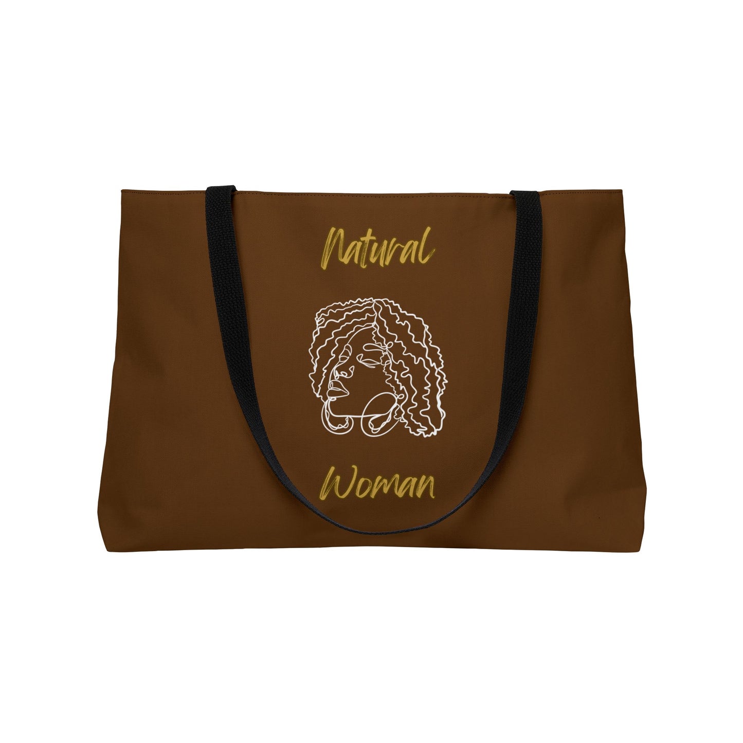 Natural Woman Naturally Me (WL) Weekender Tote Bag BROWN