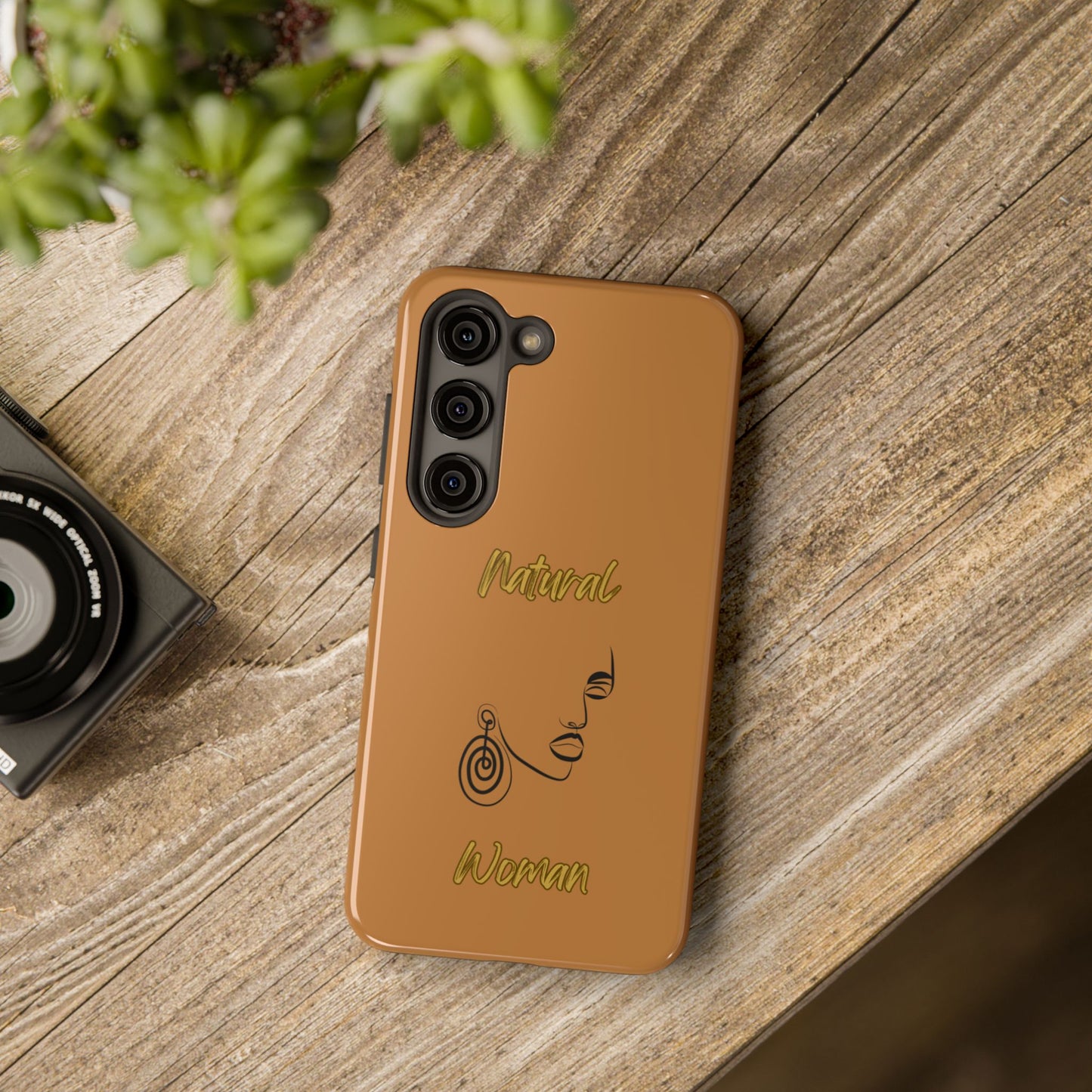 Natural Woman Music In My Soul (BL)Tough Phone Cases LIGHT BROWN