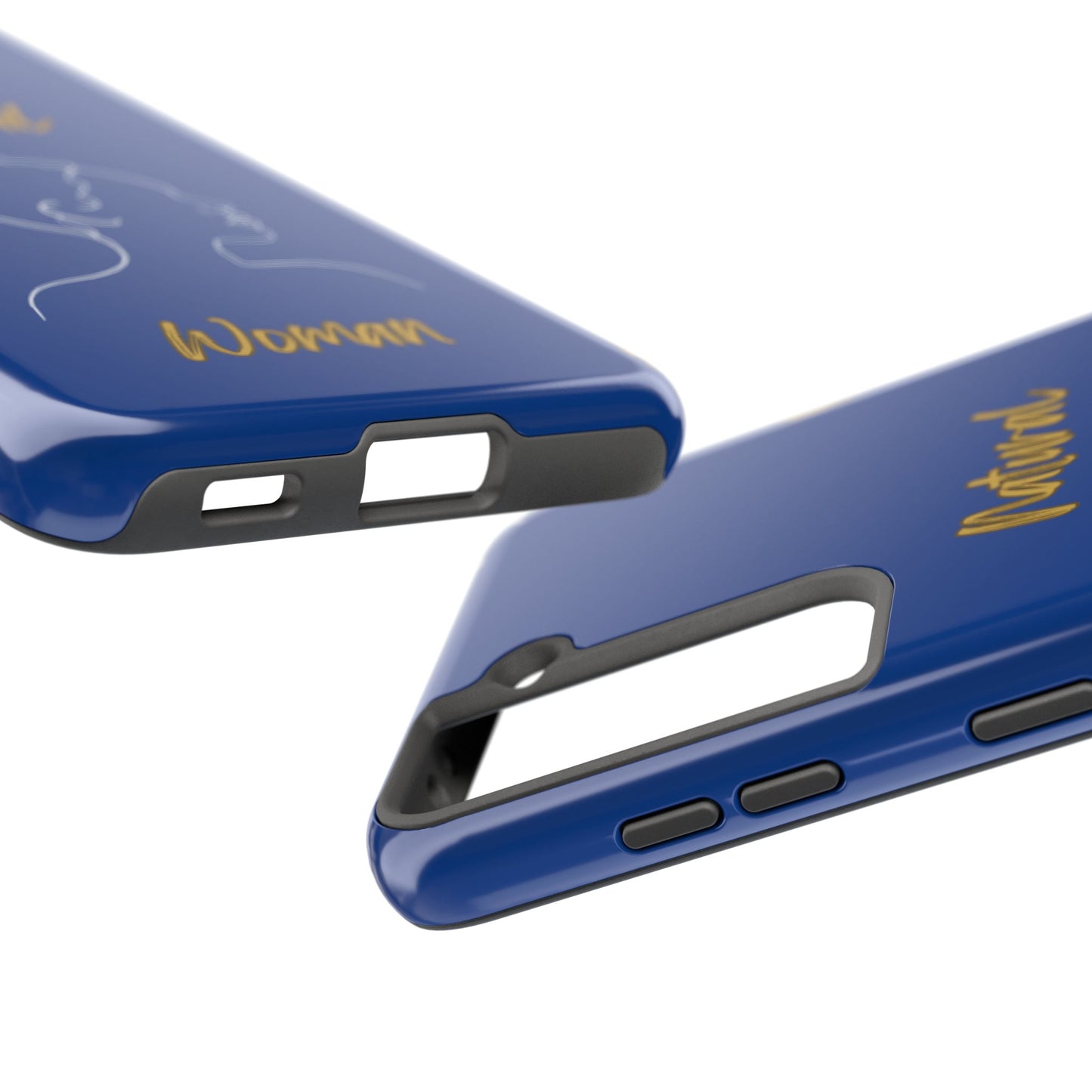 Natural Woman Mixed (WL)Tough Phone Cases DARK BLUE
