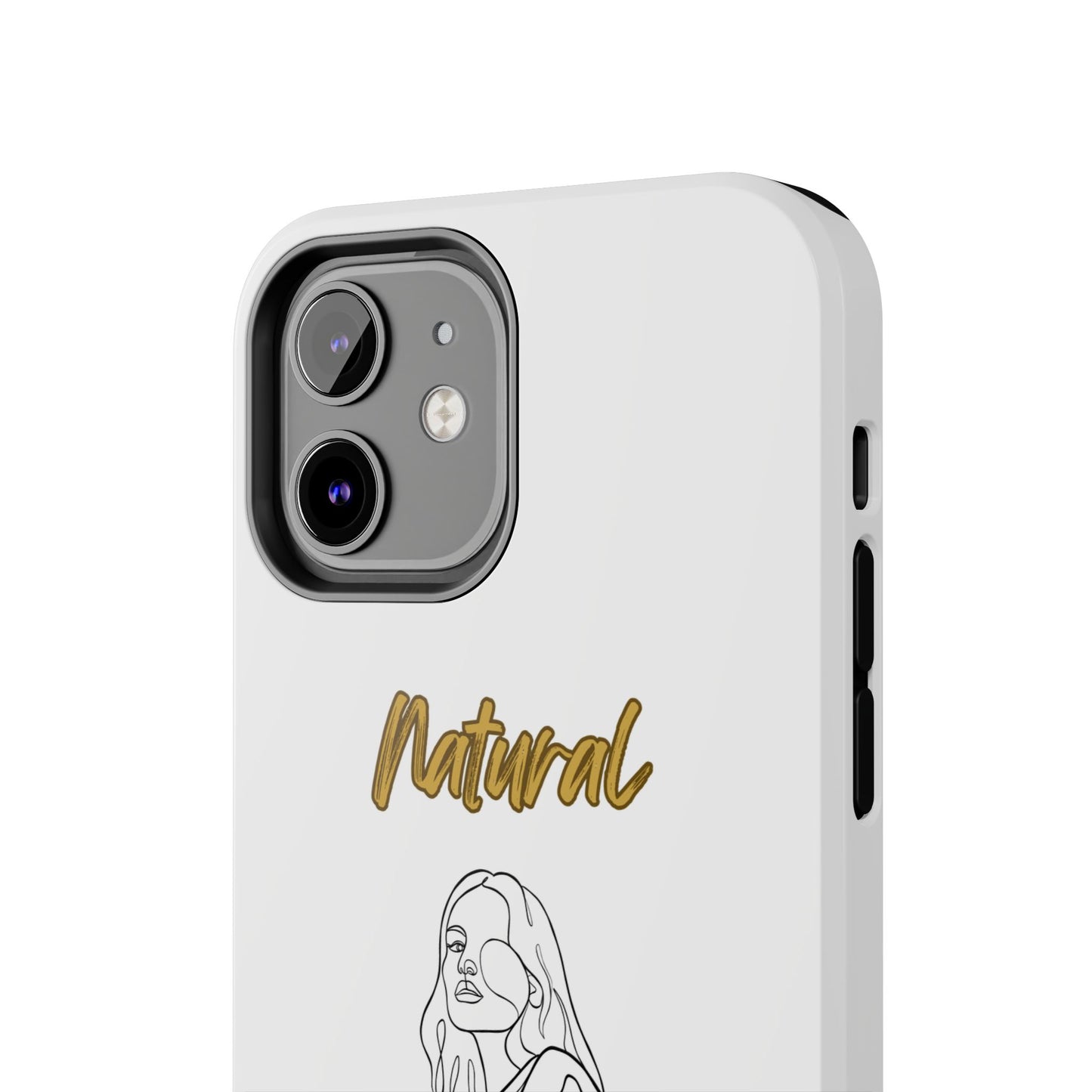 Natural Woman Care Free (BL)Tough Phone Cases WHITE