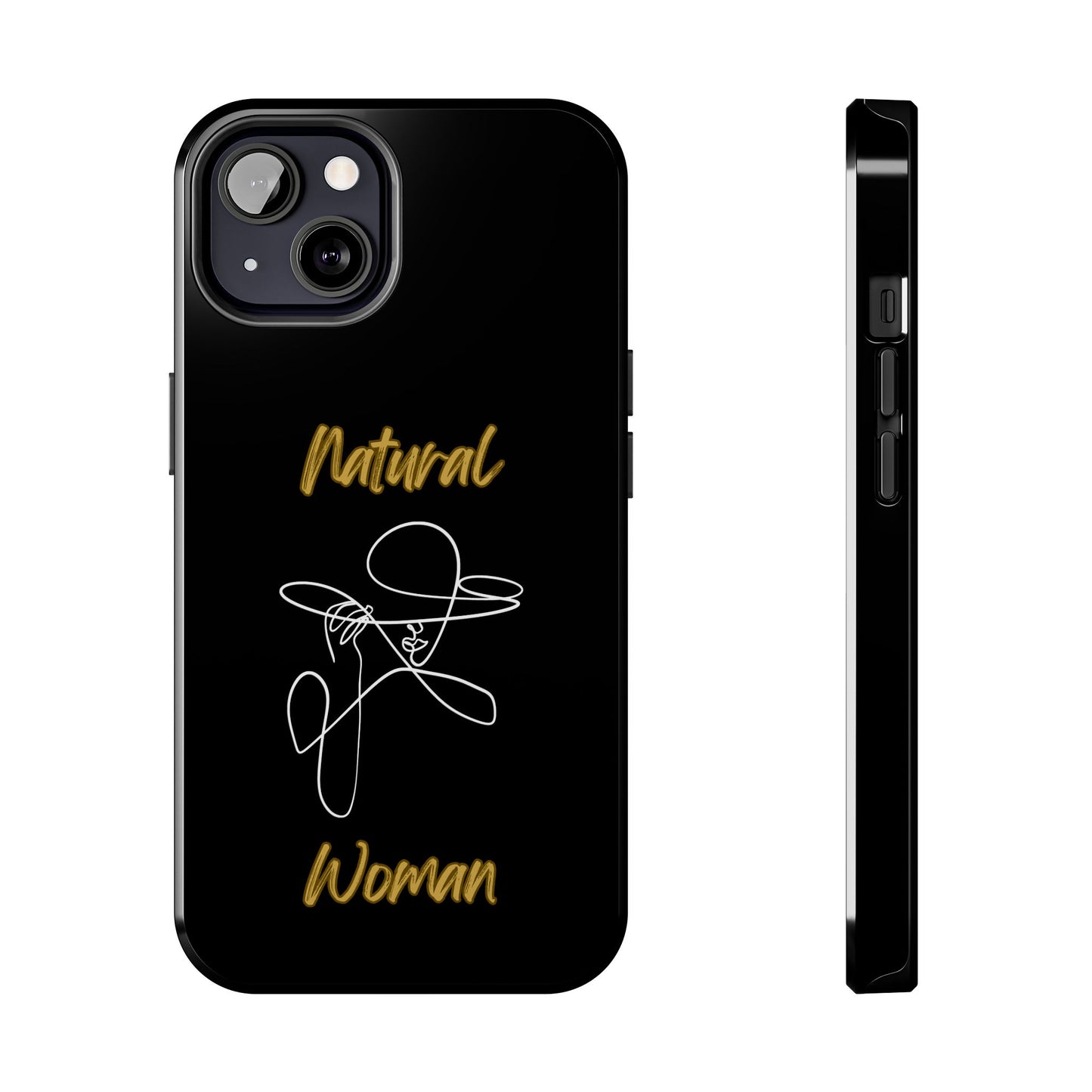 Natural Woman An Original (WL)Tough Phone Cases BLACK
