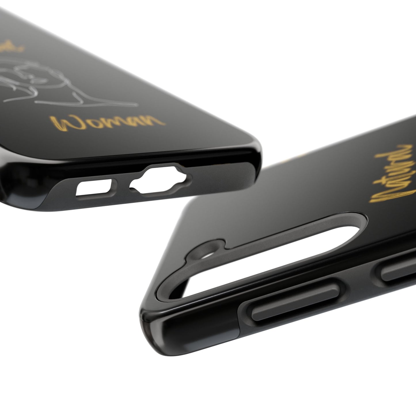 Natural Woman Hello (WL)Tough Phone Cases BLACK