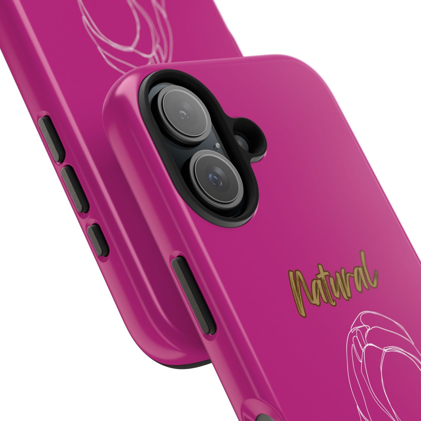 Natural Woman Towel Wrapped (WL)Tough Phone Cases PINK