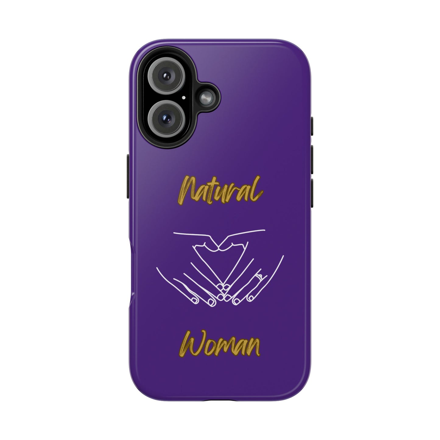 Natural Woman I Love You (WL)Tough Phone Cases PURPLE