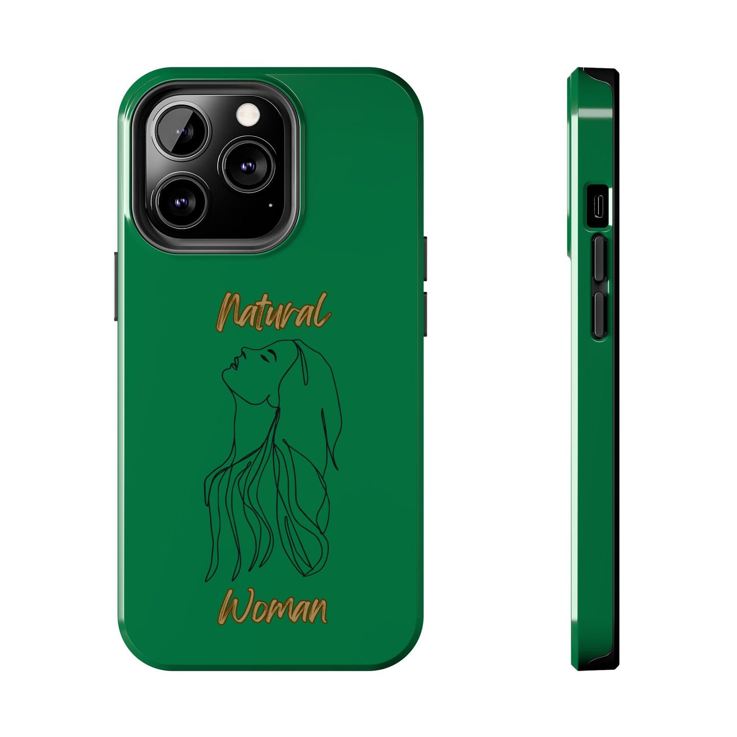 Natural Woman Appreciation (BL) Tough Phone Cases DARK GREEN