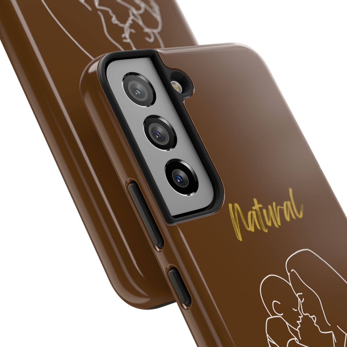 Natural Woman Joy (WL) Tough Phone Cases BROWN