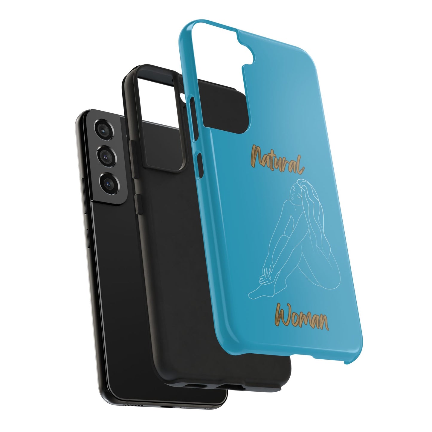 Natural Woman Beauty (WL) Tough Phone Cases TURQUOISE