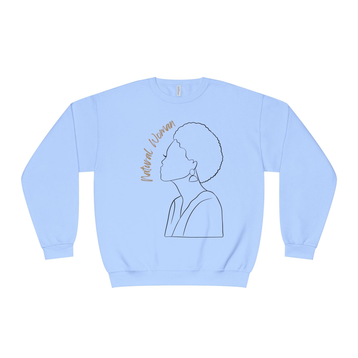 Natural Woman Sm Fro (BL) Crewneck Sweatshirt