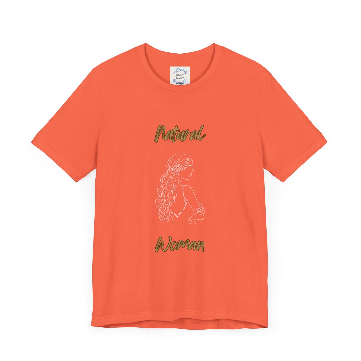 Natural Woman Young Woman (WL)  Short Sleeve T-Shirt EXPRESS DELIVERY