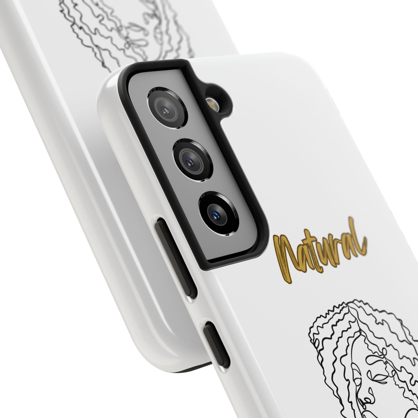 Natural Woman Naturally Me (BL)Tough Phone Cases WHITE