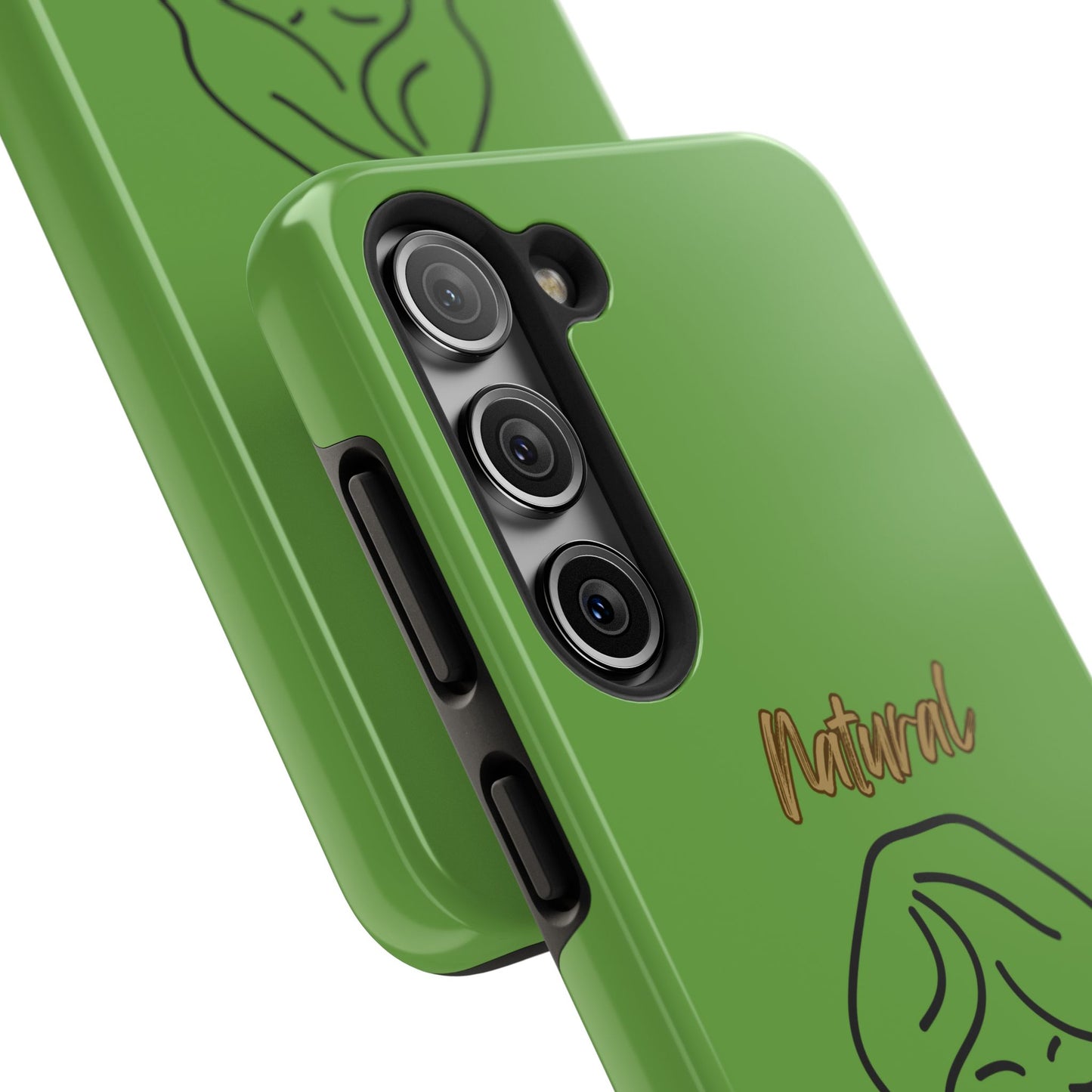 Natural Woman Modest (BL)Tough Phone Cases GREEN