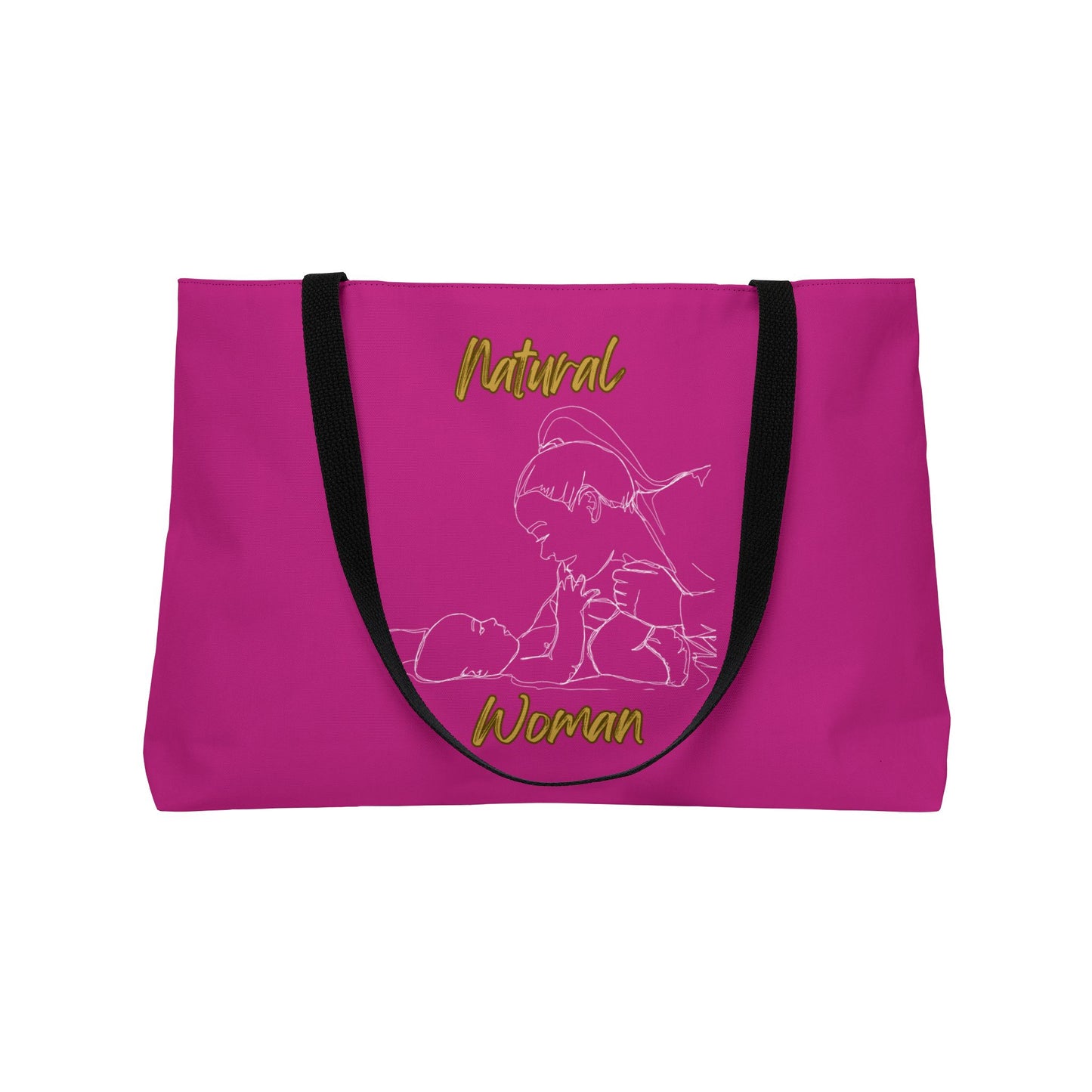 Natural Woman New Life (WL) Weekender Tote Bag PINK