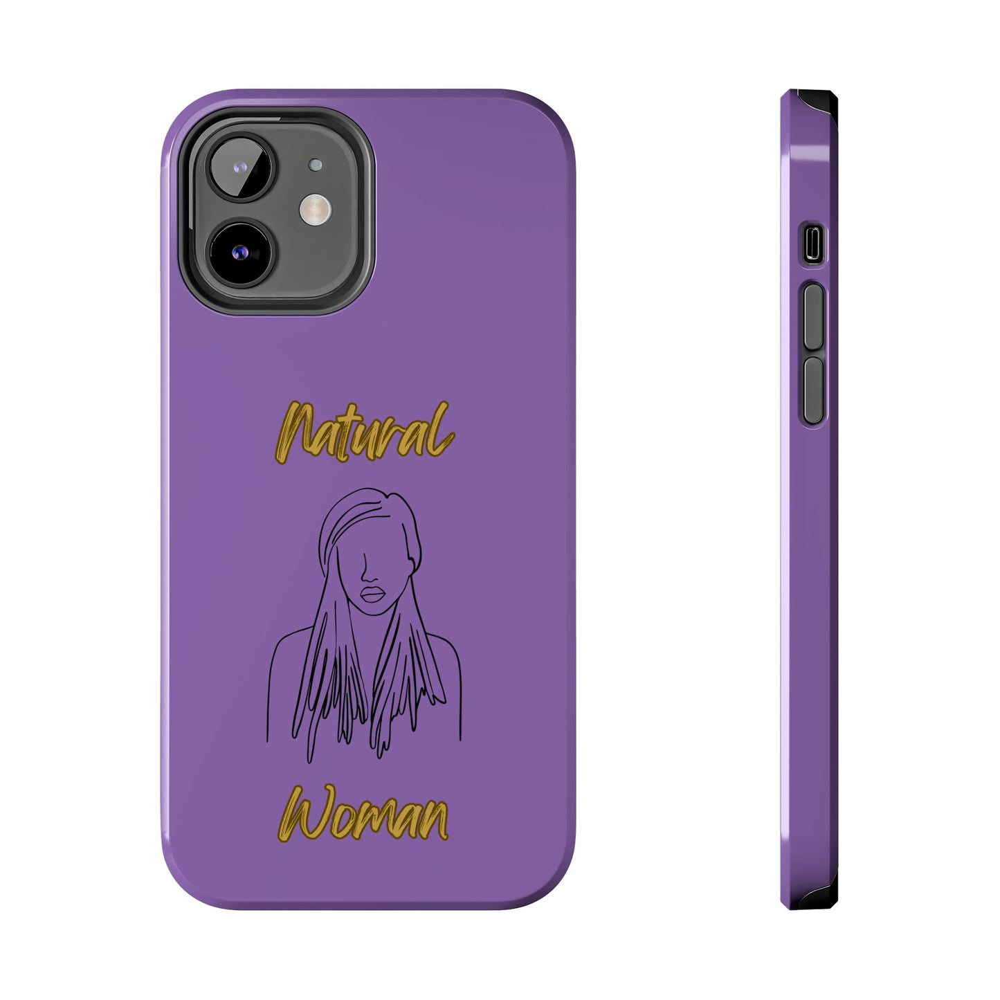 Natural Woman Content (BL)Tough Phone Cases LIGHT PURPLE