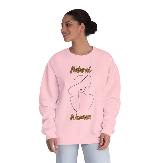 Natural Woman Sun Hat (BL) Crewneck Sweatshirt