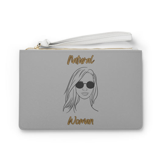 Natural Woman Shades (BL) Clutch Bag LIGHT GREY