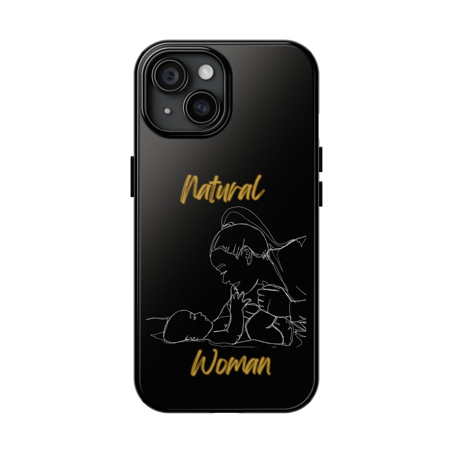 Natural Woman New Life (WL)Tough Phone Cases BLACK