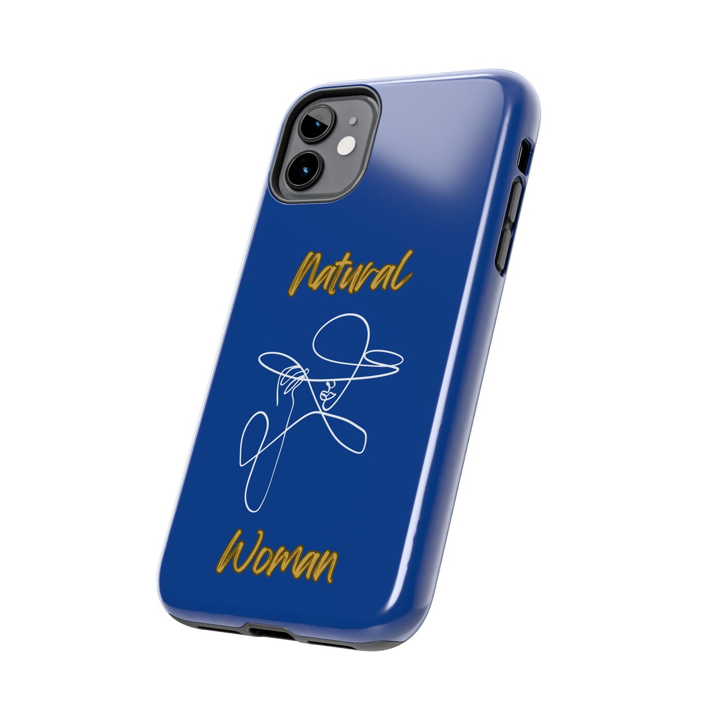 Natural Woman An Original (WL)Tough Phone Cases DARK BLUE