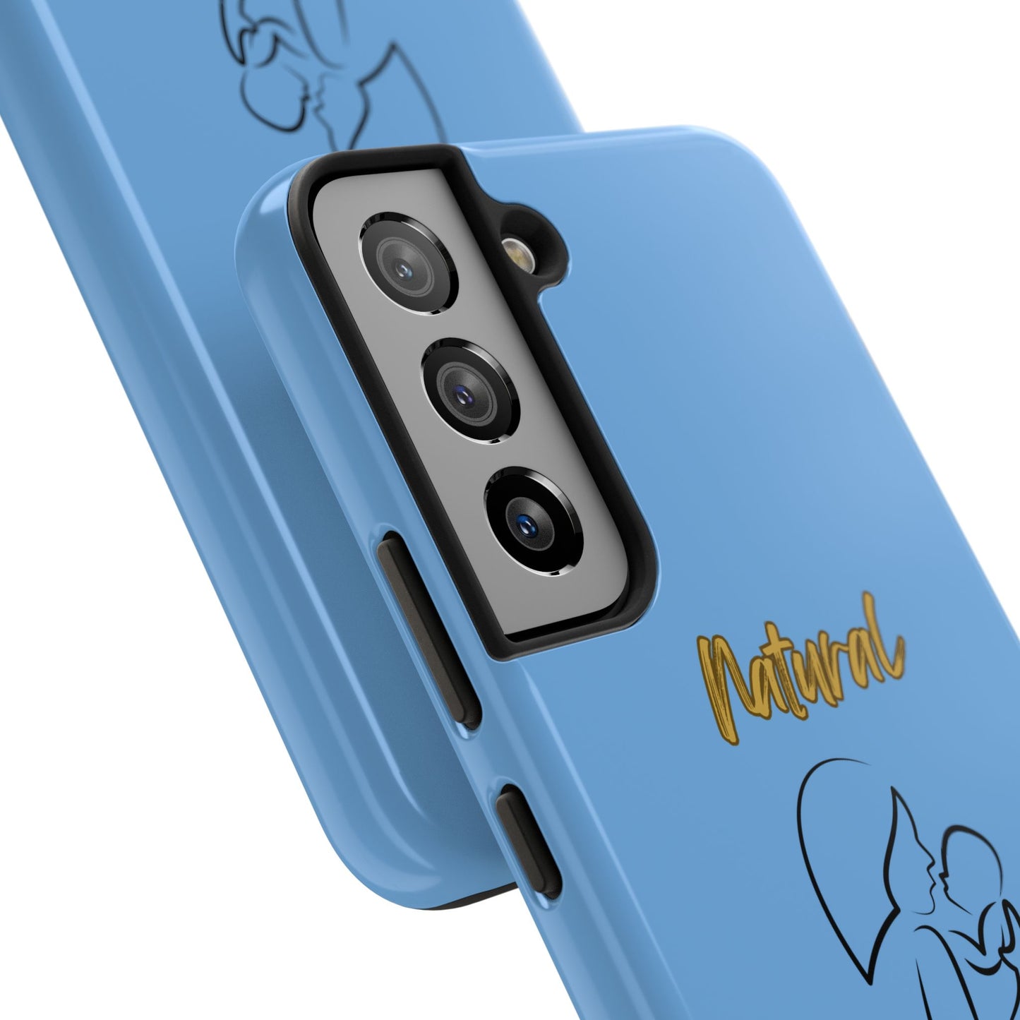 Natural Woman Long Awaited (BL)Tough Phone Cases LIGHT BLUE