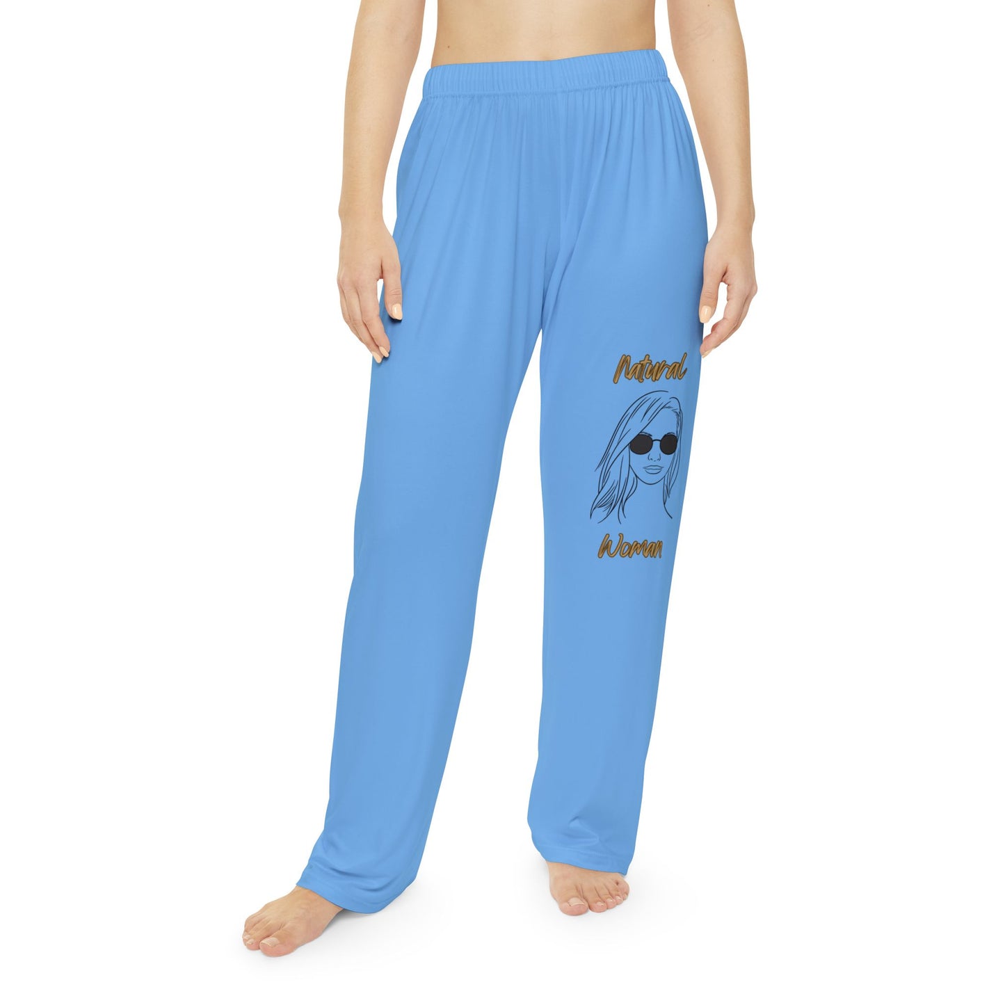 Natural Woman Shades (BL) Women's Pajama Pants LIGHT BLUE