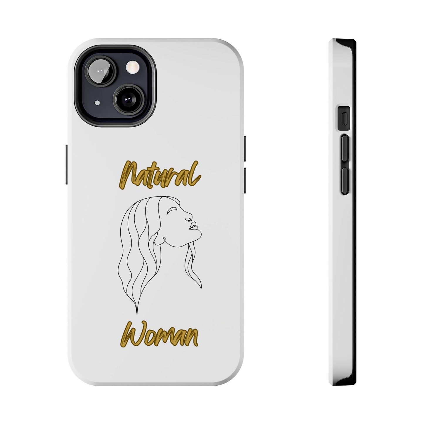 Natural Woman Breeze On Face (BL)Tough Phone Cases WHITE