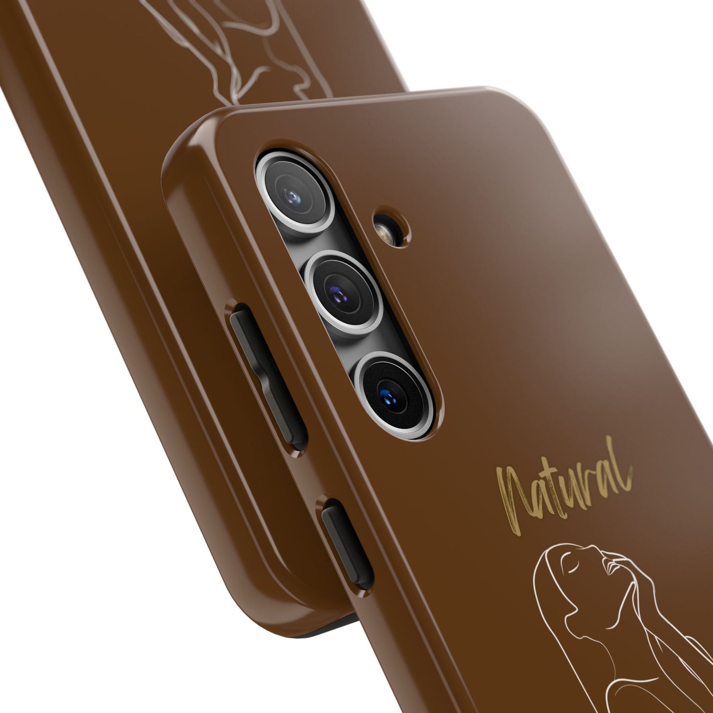 Natural Woman Thank You (WL) Tough Phone Cases BROWN