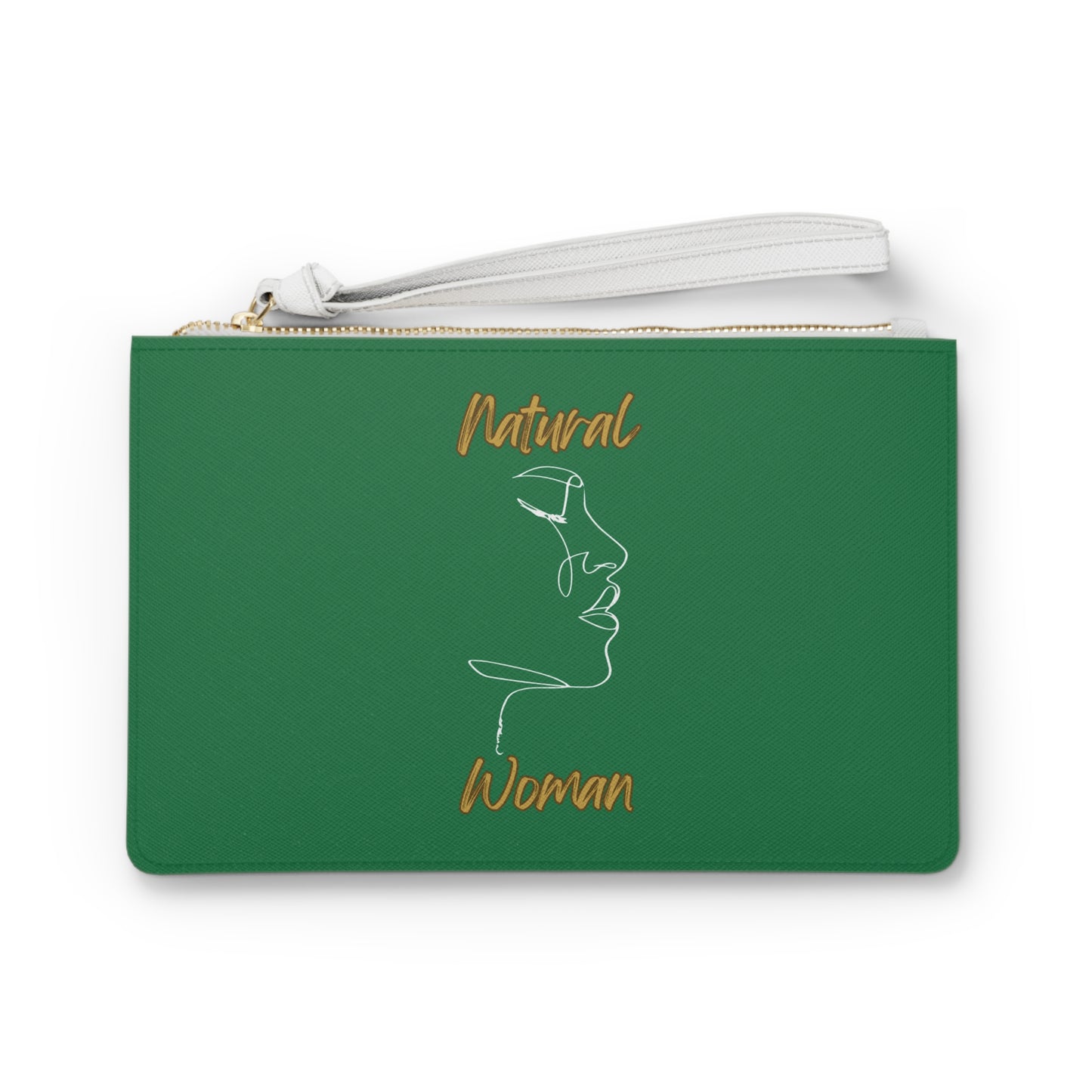 Natural Woman Timeless (WL) Clutch Bag DARK GREEN