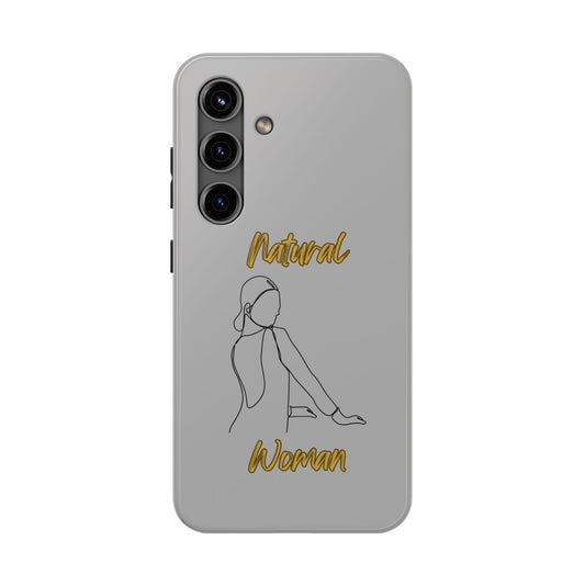 Natural Woman Hands Free (BL)Tough Phone Cases LIGHT GREY