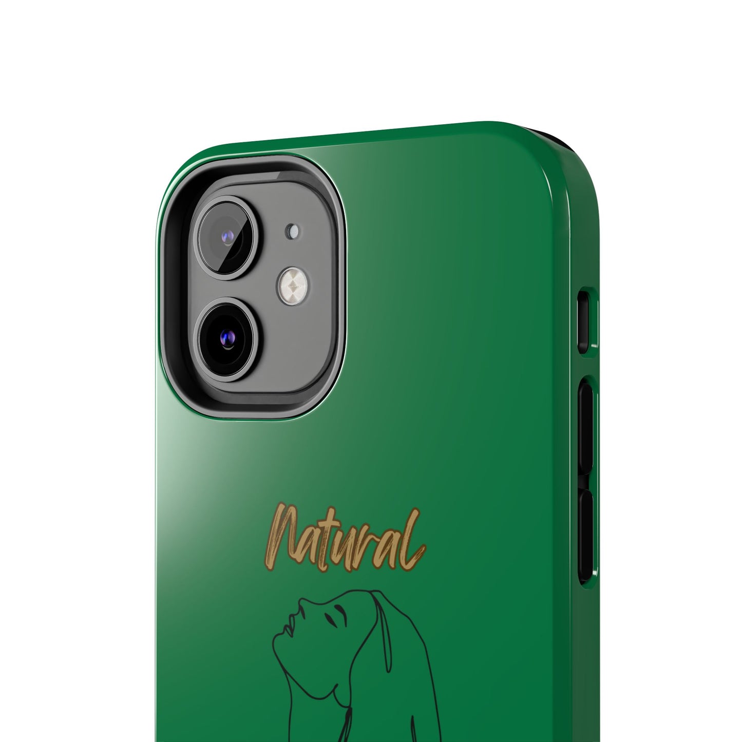 Natural Woman Appreciation (BL) Tough Phone Cases DARK GREEN