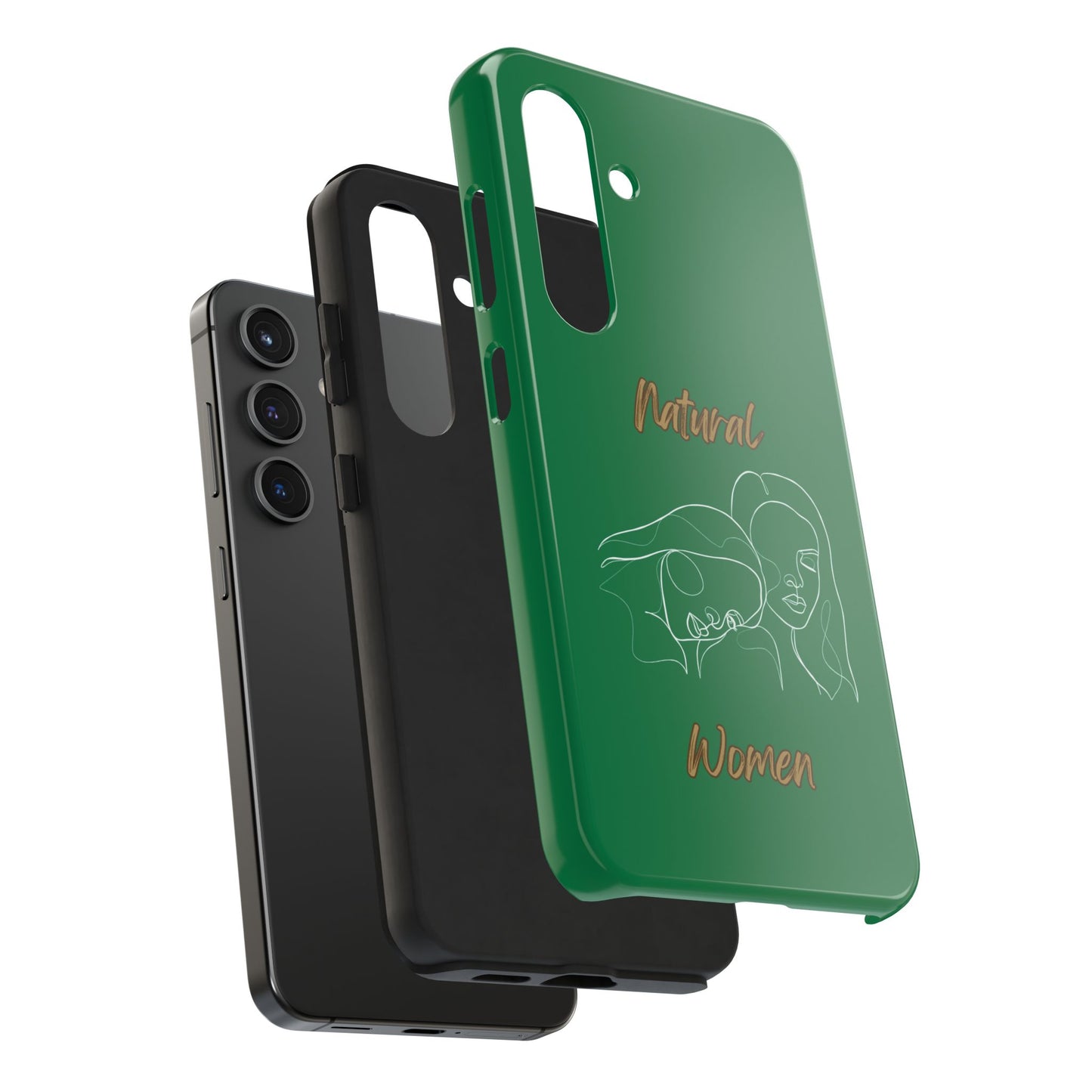 Natural Woman Sisters (WL)Tough Phone Cases DARK GREEN